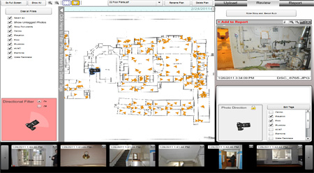 Photo2Plan.com documenting the construction process